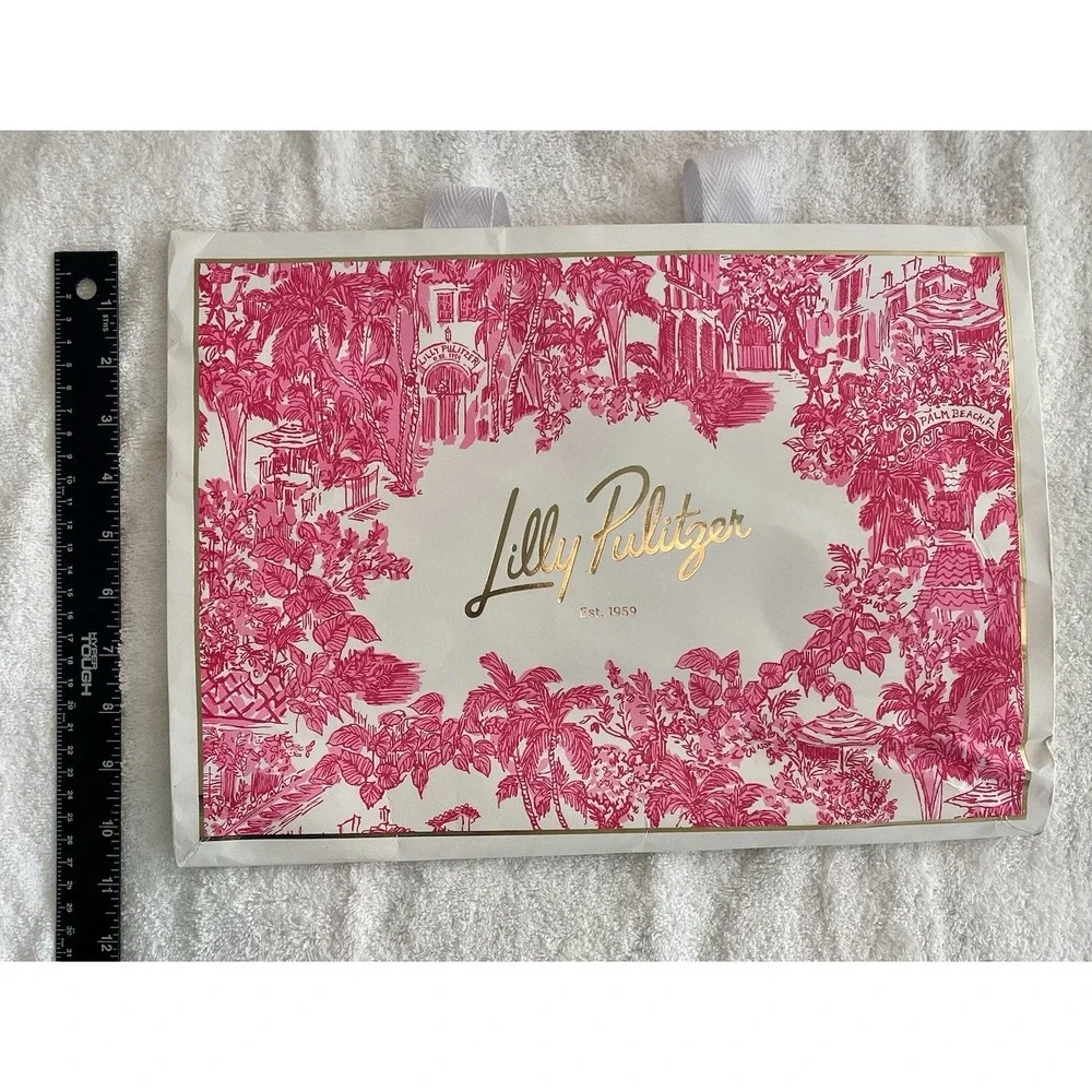 Huge Lot‎ 8 Lilly Pulitzer Rare SHOPPING Reusable GIFT BAG PINK Medium Large Box